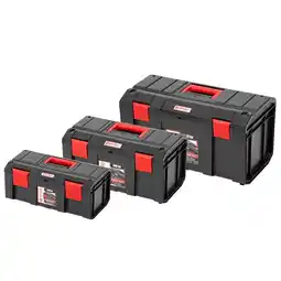 Action Qbrick Regular gereedschapskofferset 3-delig aanbieding