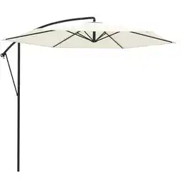 ANWB Lifegoods Zweefparasol 300cm Creme aanbieding