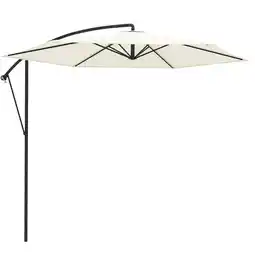 ANWB Lifegoods Zweefparasol 300cm Creme aanbieding