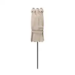 ANWB Lifegoods Dubbele Parasol 270x460cm Taupe aanbieding