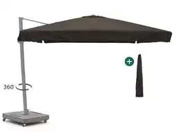 Kees Smit Shadowline Miami zweefparasol 300x300cm aanbieding