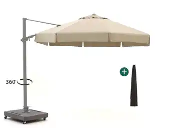 Kees Smit Shadowline Miami zweefparasol ø 350cm aanbieding