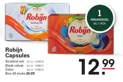 Sligro Robijn Capsules aanbieding