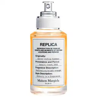 Parfumerie Maison Margiela Replica Never Ending Summer 30 ml Eau de Toilette Spray aanbieding