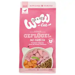 Zooplus 2kg Wow Cat Junior met gevogelte droogvoer voor katten aanbieding