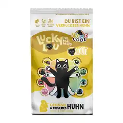 Zooplus 1,7kg Lucky Lou Adult gevogelte & kip droog kattenvoer aanbieding