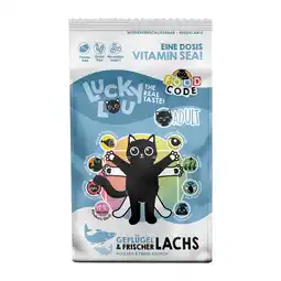 Zooplus 1,7kg Lucky Lou Adult gevogelte & zalm droog kattenvoer aanbieding