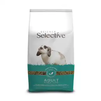 Zooplus Sparpaket: 2x3kg Science Selective Kaninchenfutter aanbieding