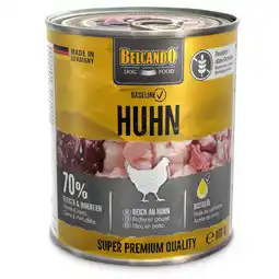 Zooplus 6x800g Belcando Baseline Kip natvoer voor honden aanbieding