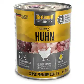 Zooplus 6x800g Belcando Baseline Kip natvoer voor honden aanbieding