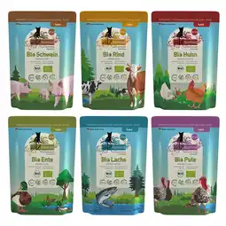 Zooplus catz finefood Bio Probeerpakket 6 x 85 g Kattenvoer - Mix I (6 varianten) aanbieding