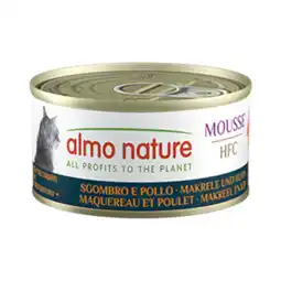 Zooplus 5+1 gratis! Almo Nature Cat HFC Mousse 70g aanbieding