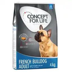Zooplus 2x4kg Franse Bulldog Adult Concept for Life Hondenvoer aanbieding