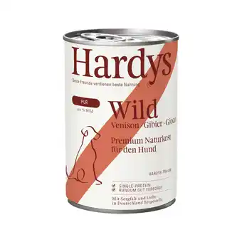 Zooplus Voordeelverpakking: 24x 400g Hardys Pure Game natvoer voor honden aanbieding