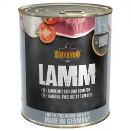 Zooplus 6x800g Super Premium Lam met rijst & tomaten Belcando Hondenvoer aanbieding