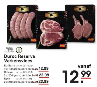 Sligro Duroc Reserva Varkensvlees aanbieding