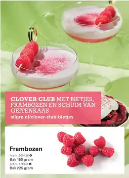 Sligro Frambozen aanbieding