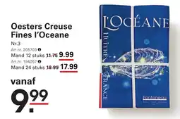 Sligro Oesters Creuse Fines l'Oceane aanbieding