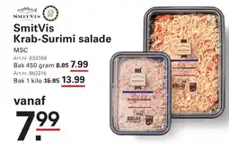 Sligro SmitVis Krab-Surimi salade aanbieding