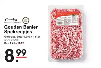 Sligro Gouden Banier Spekreepjes aanbieding