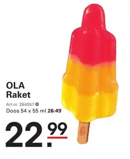 Sligro OLA Raket aanbieding