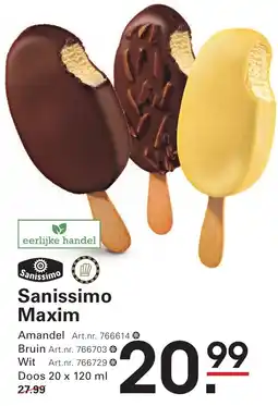 Sligro Sanissimo Maxim aanbieding