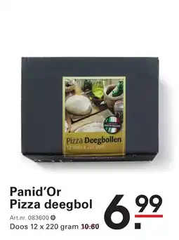Sligro Panid'Or Pizza deegbol aanbieding