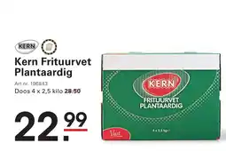 Sligro Kern Frituurvet Plantaardig aanbieding