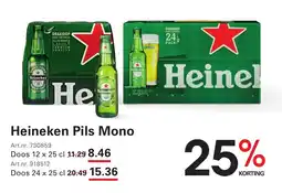 Sligro Heineken Pils Mono aanbieding