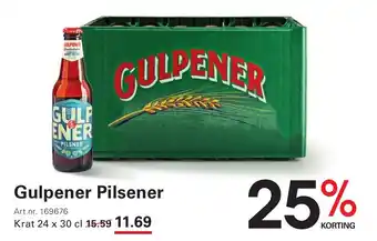 Sligro Gulpener Pilsener aanbieding