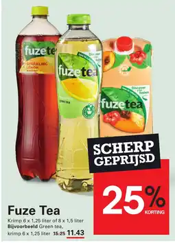 Sligro Fuze Tea aanbieding