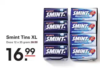 Sligro Smint Tins XL aanbieding