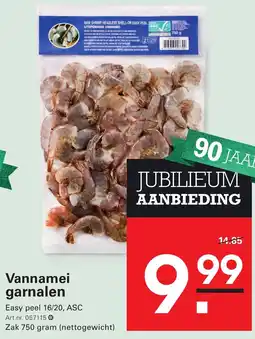 Sligro Vannamei garnalen aanbieding