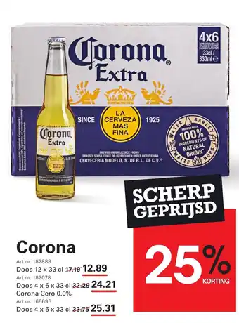 Sligro Corona aanbieding