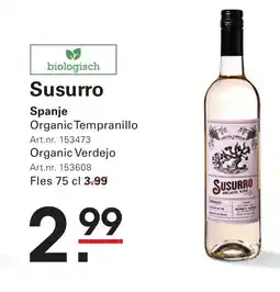 Sligro Susurro aanbieding