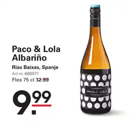 Sligro Paco & Lola Albariño aanbieding