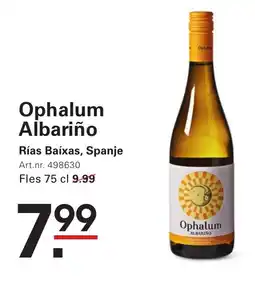Sligro Ophalum Albariño aanbieding