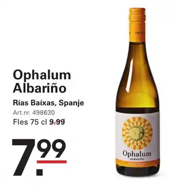 Sligro Ophalum Albariño aanbieding