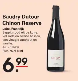 Sligro Baudry Dutour Chinon Reserve aanbieding