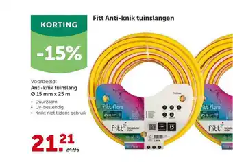 Aveve Fitt Anti-Knik Tuinslangen aanbieding