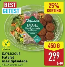 ALDI DAYLICIOUS Falafel maaltijdsalade aanbieding