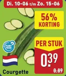 ALDI Courgette aanbieding