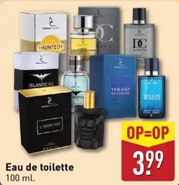 ALDI Eau de toilette aanbieding