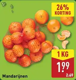 ALDI Mandarijnen aanbieding