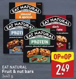 ALDI EAT NATURAL Fruit & nut bars aanbieding