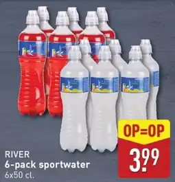 ALDI RIVER 6-pack sportwater aanbieding
