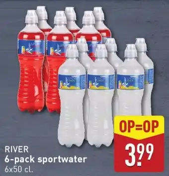 ALDI RIVER 6-pack sportwater aanbieding