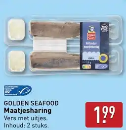 ALDI GOLDEN SEAFOOD Maatjesharing aanbieding