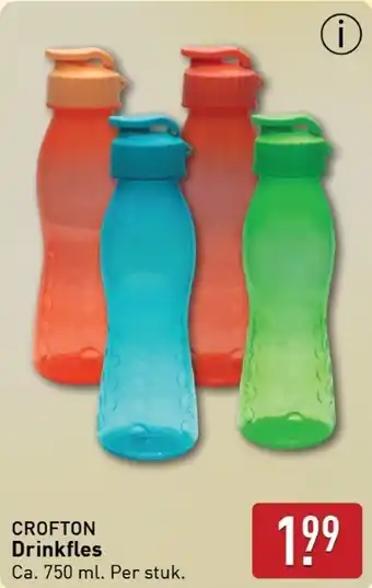 ALDI CROFTON Drinkfles aanbieding