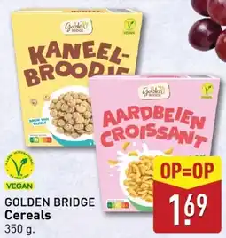 ALDI GOLDEN BRIDGE Cereals aanbieding